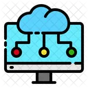 Cloud Netzwerk Symbol