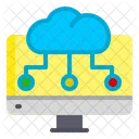 Cloud-Netzwerk  Symbol