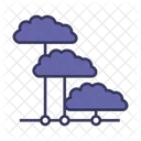 Cloud-Netzwerk  Symbol