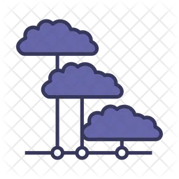 Cloud-Netzwerk  Symbol