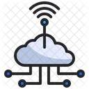 Cloud-Netzwerk  Symbol