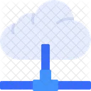 Cloud-Netzwerk  Symbol