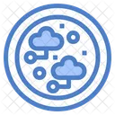 Cloud-Netzwerk  Symbol