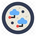 Cloud-Netzwerk  Symbol