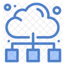 Cloud-Netzwerk  Symbol