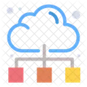 Cloud-Netzwerk  Symbol