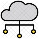 Cloud-Netzwerk  Symbol