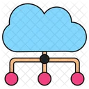 Cloud-Netzwerk  Symbol