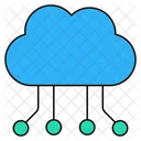 Cloud-Netzwerk  Icon