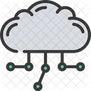 Cloud-Netzwerk  Symbol