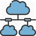 Cloud-Netzwerk  Symbol