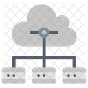 Cloud-Netzwerk  Symbol