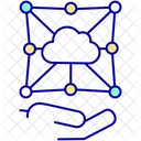 Cloud-Netzwerke  Symbol