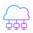 Cloud-Netzwerk  Symbol