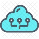 Cloud-Netzwerk  Symbol