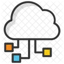 Cloud-Netzwerk  Symbol