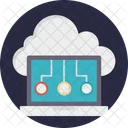 Cloud-Netzwerk  Icon