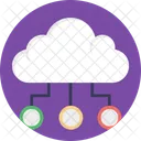 Cloud-Netzwerk  Icon