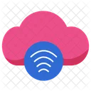 Cloud-Netzwerkverbindung  Symbol