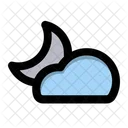 Cloud night  Icon