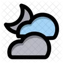 Cloud night wind  Icon