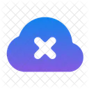 Cloud No  Icon