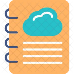 Cloud Notes  Icon