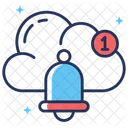 Cloud Notification Icon