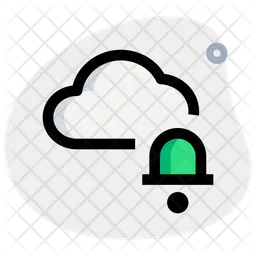 Cloud Notification  Icon