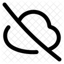 Cloud Off Storage Data Icon