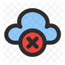 Cloud Offline Disconnected Disabled Icon