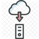 It Operations Database Data Server Icon