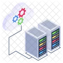 Cloud Settings Storage Settings Cloud Optimization Icon
