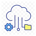 Data Cloud Server Icon