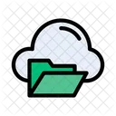 Cloud Dateien Speicher Symbol