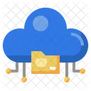 Cloud Ordner Ordner Datenubertragung Symbol