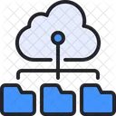 Cloud-Ordner  Icon