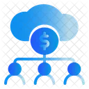 Cloud-Organisation  Symbol