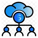Cloud Organization  Icon