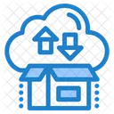 Cloud Package  Icon