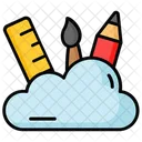 Cloud Painting Drawing Icon