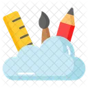 Cloud Painting Drawing Icon