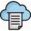 Cloud Paper Cloud Print Cloud Printing Icon