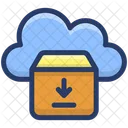 Cloud Parcel  Icon