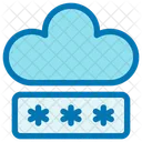Cloud password  Icon