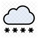 Cloud Login Password Icon