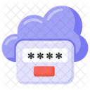 Cloud Passcode Cloud Password Cloud Protection Icon
