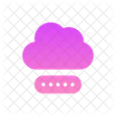 Password Cloud Data Icon