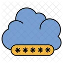 Cloud-Passwort  Symbol