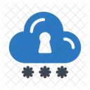 Cloud-Passwort  Symbol